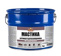 Мастика битумная гидроизолирующая МБГ 5кг