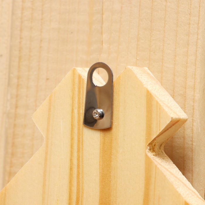 Термометр для бани "Парилочка" деревянный 17х16см