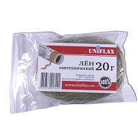 Лен сантехнический 20гр UNIFLAX