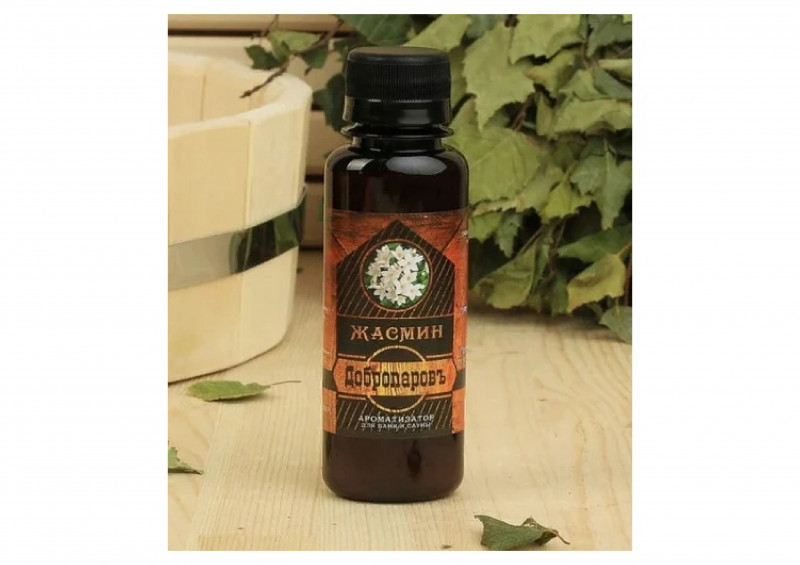 Ароматизатор для бани и ванны "Жасмин" 100мл Добропаповь