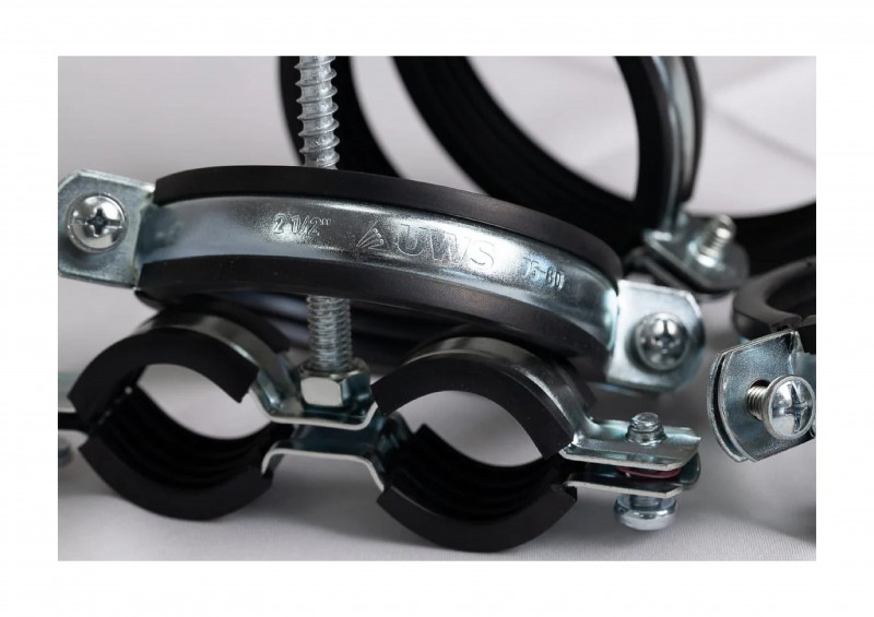 Хомут сантехнический с гайкой 3"1/2" 99-108мм М8