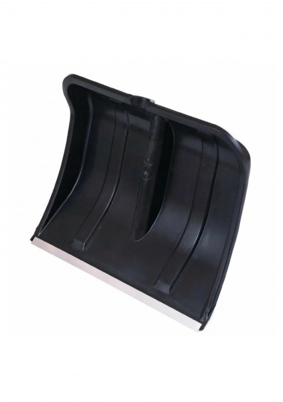 Лопата снеговая пластмассовая усиленная с алюм планка 500х400 БОГАТЫРЬ