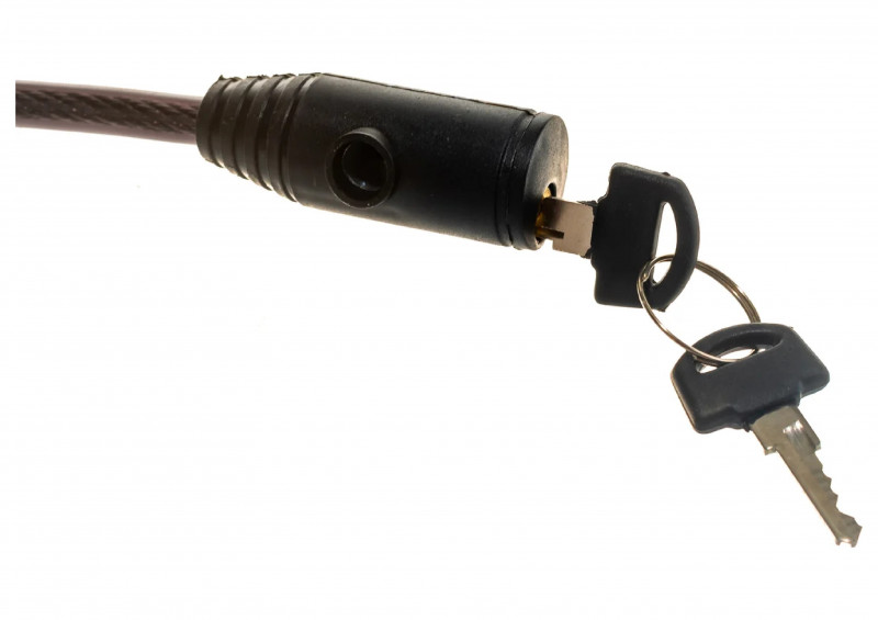 Замок тросовый универсал 8х650мм Matrix