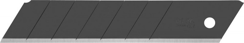 Сегментированные лезвия 25х126х0,7мм 5шт OLFA EXCEL BLACK