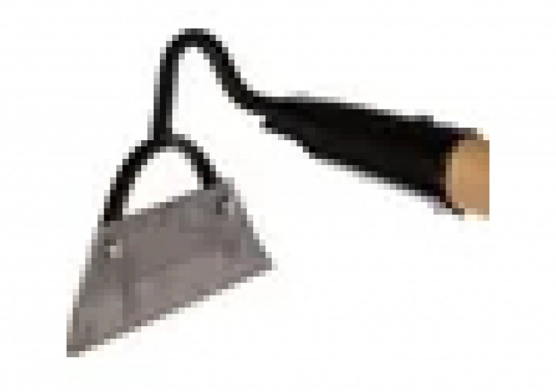 Тяпка с черенком 15см нерж.сталь 1046-Ч