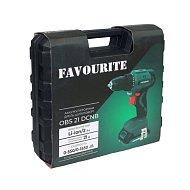 Дрель-шуруповёрт аккумуляторная DC NB21 21В 2,0Ач 2 аккум кейс бесщеточный PROMO FAVOURITE