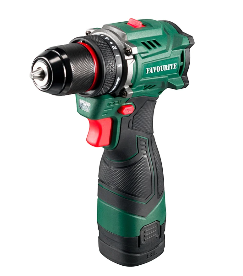 Дрель-шуруповёрт аккумуляторная DC NB16.8 16.8В 2,0Ач 2 аккум кейс бесщеточный PROMO FAVOURITE